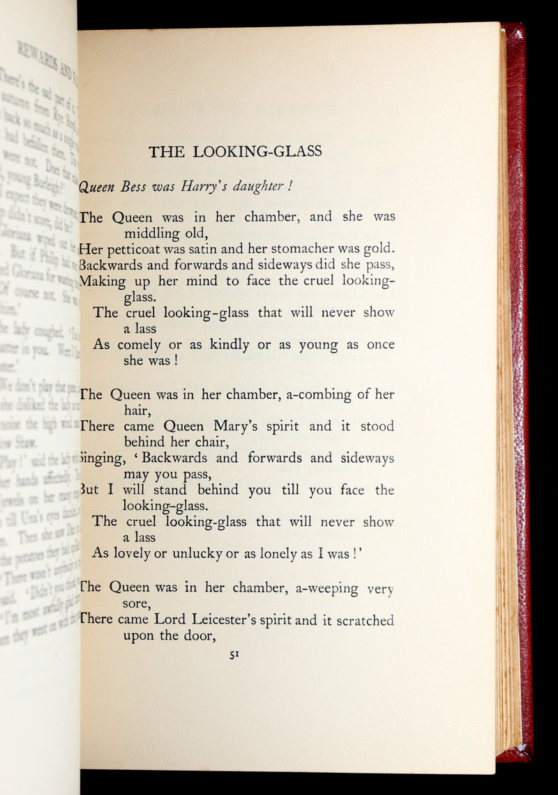1910 Rare First Edition - Rewards and Fairies with IF poem by Rudyard Kipling