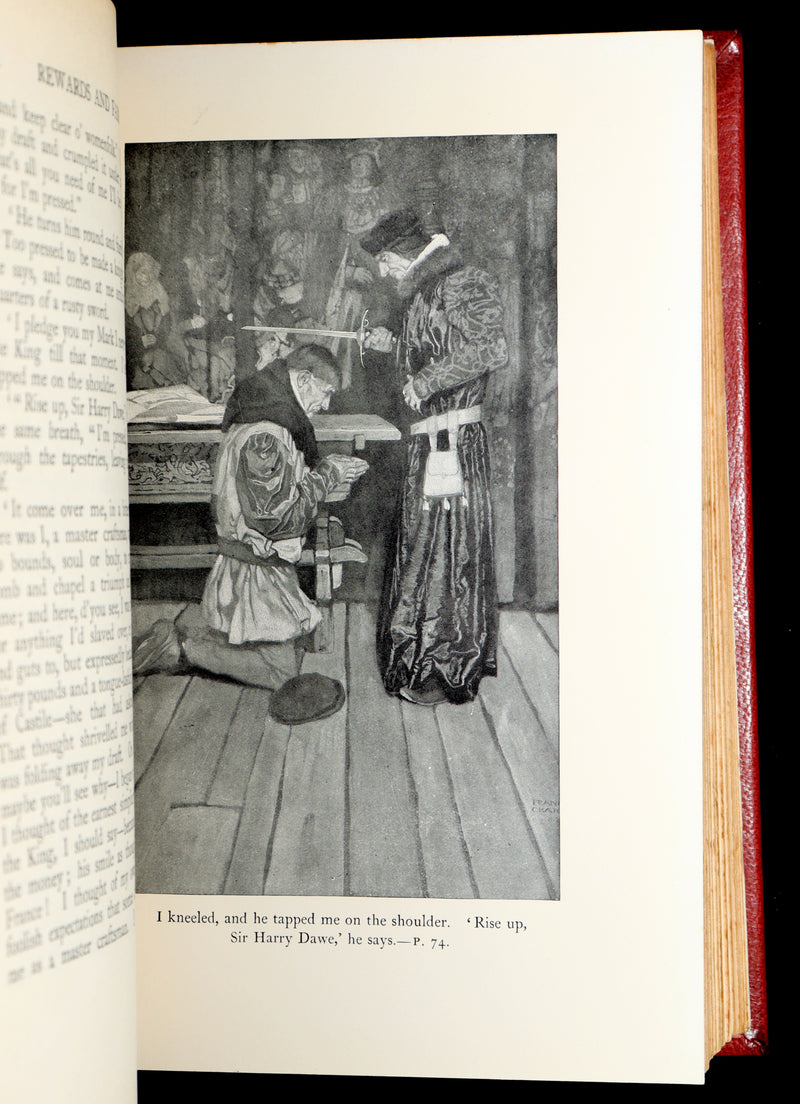 1910 Rare First Edition - Rewards and Fairies with IF poem by Rudyard Kipling