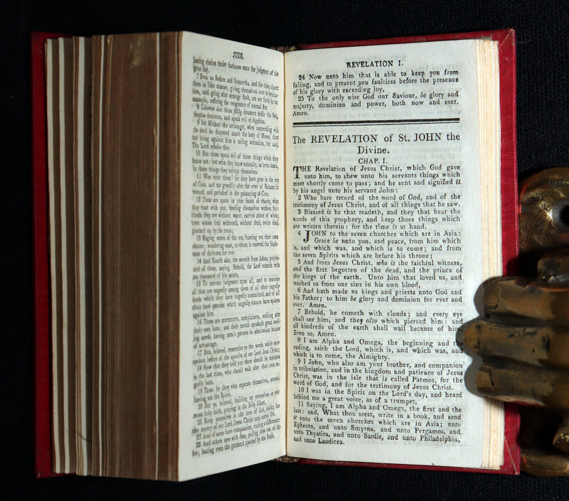 1818 Scarce Books in a Box - New Testament of Our Lord and Saviour Jesus Christ