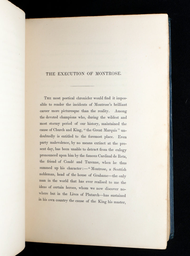 1849 Rare First Edition - Lays of the Scottish Cavaliers by W.E. Aytoun