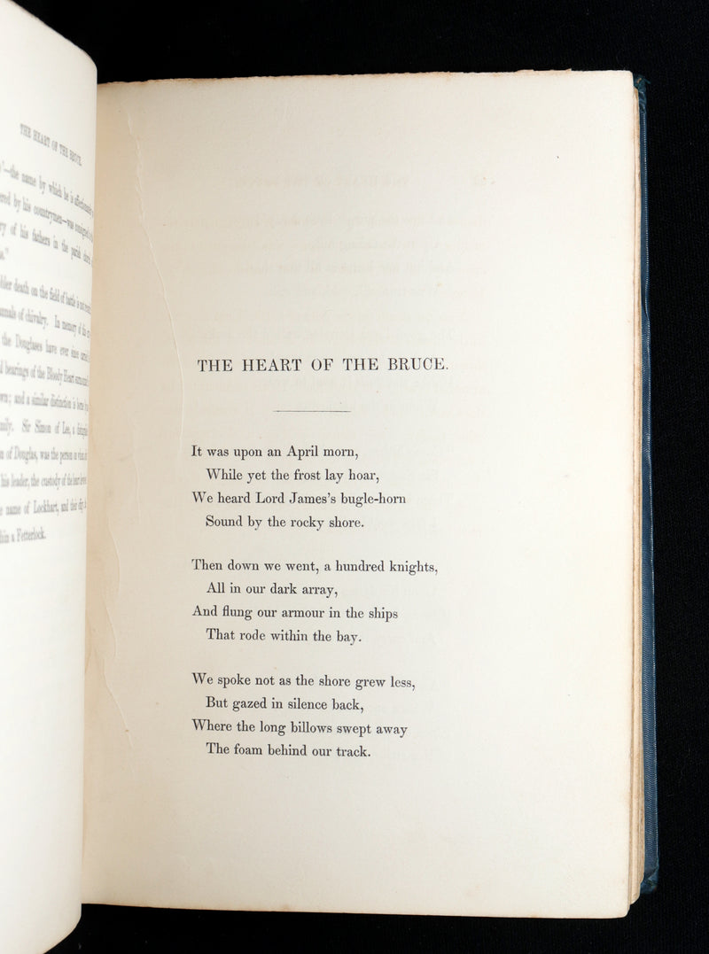 1849 Rare First Edition - Lays of the Scottish Cavaliers by W.E. Aytoun