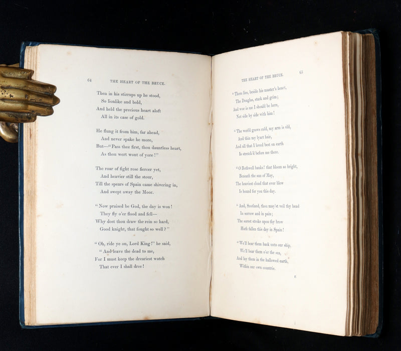 1849 Rare First Edition - Lays of the Scottish Cavaliers by W.E. Aytoun