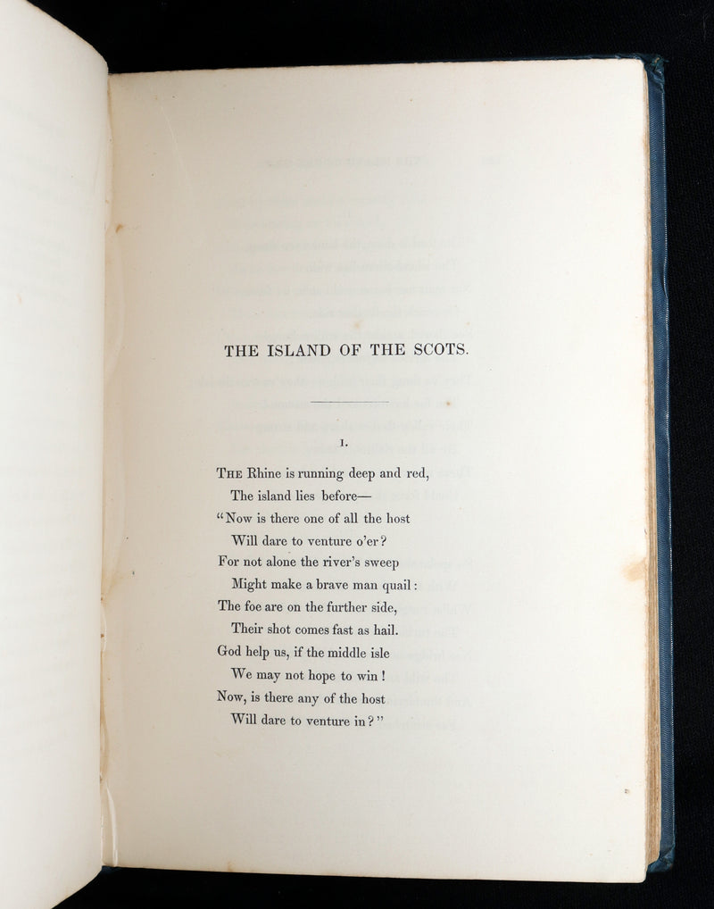 1849 Rare First Edition - Lays of the Scottish Cavaliers by W.E. Aytoun