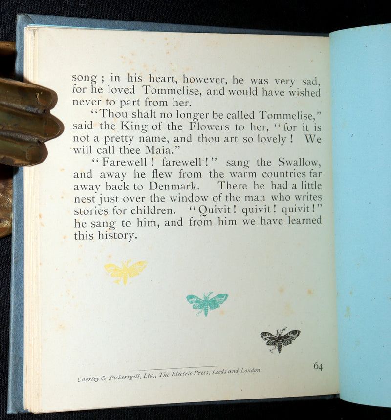 1900 Rare Book - Hans Andersen’s Fairy Tales Illustrated by Gilbert James