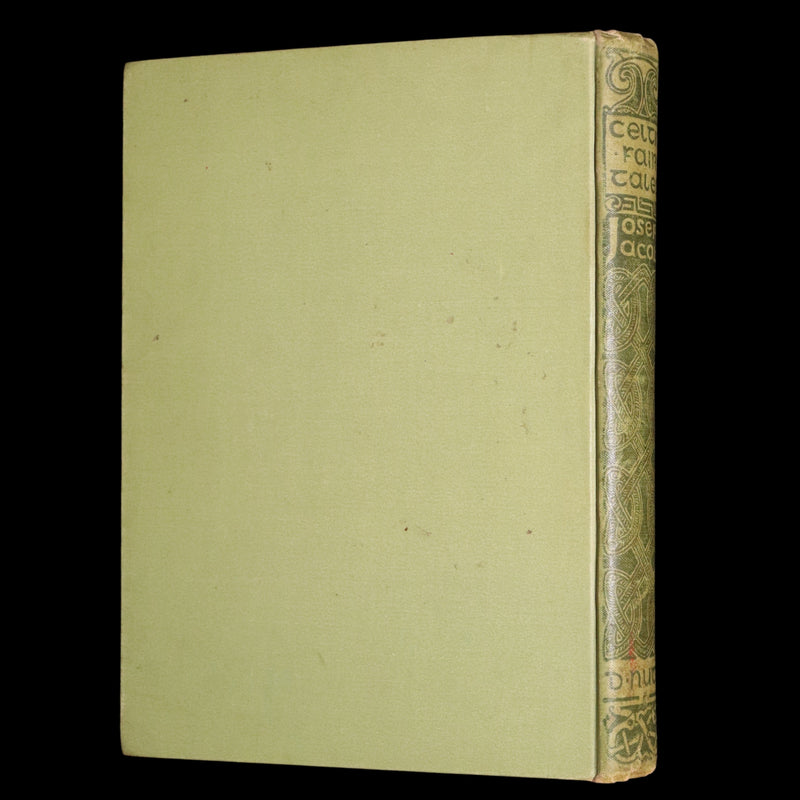 1892 Rare First Edition- Celtic Fairy Tales by J Jacobs Illustrated by JD Batten