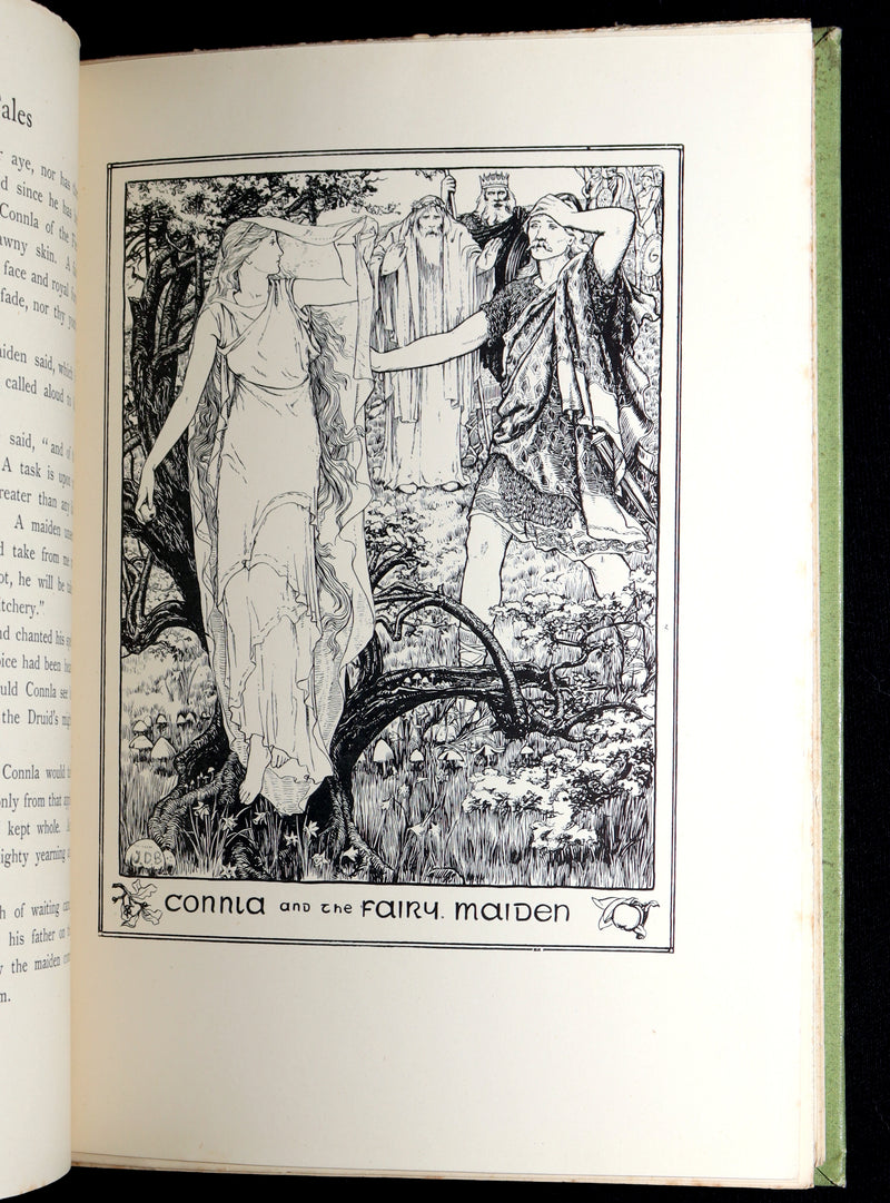 1892 Rare First Edition- Celtic Fairy Tales by J Jacobs Illustrated by JD Batten
