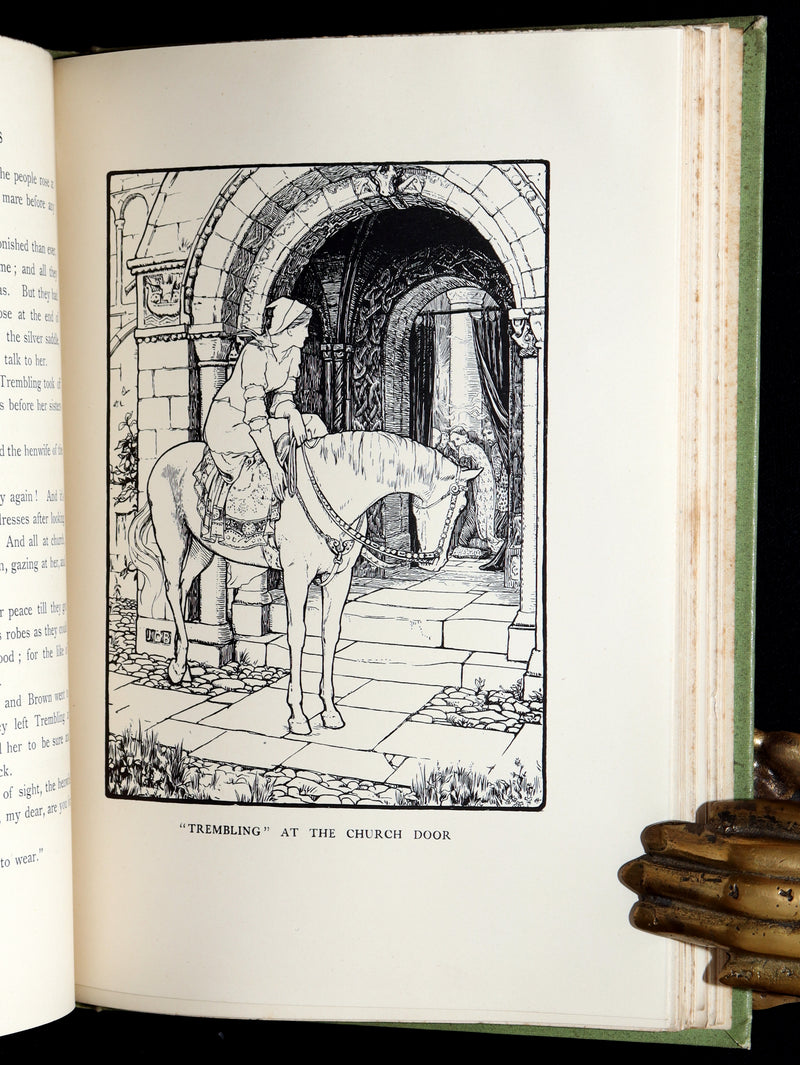 1892 Rare First Edition- Celtic Fairy Tales by J Jacobs Illustrated by JD Batten