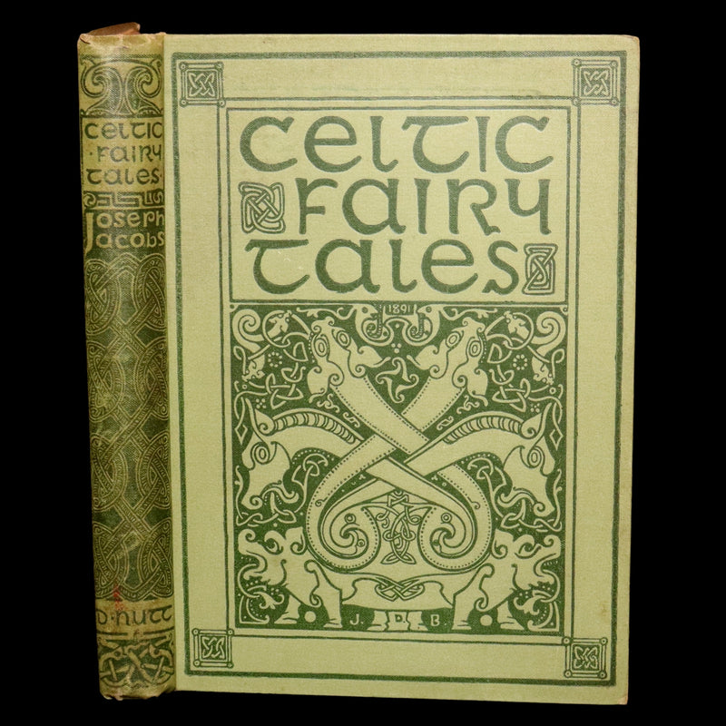 1892 Rare First Edition- Celtic Fairy Tales by J Jacobs Illustrated by JD Batten