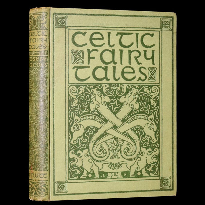 1892 Rare First Edition- Celtic Fairy Tales by J Jacobs Illustrated by JD Batten