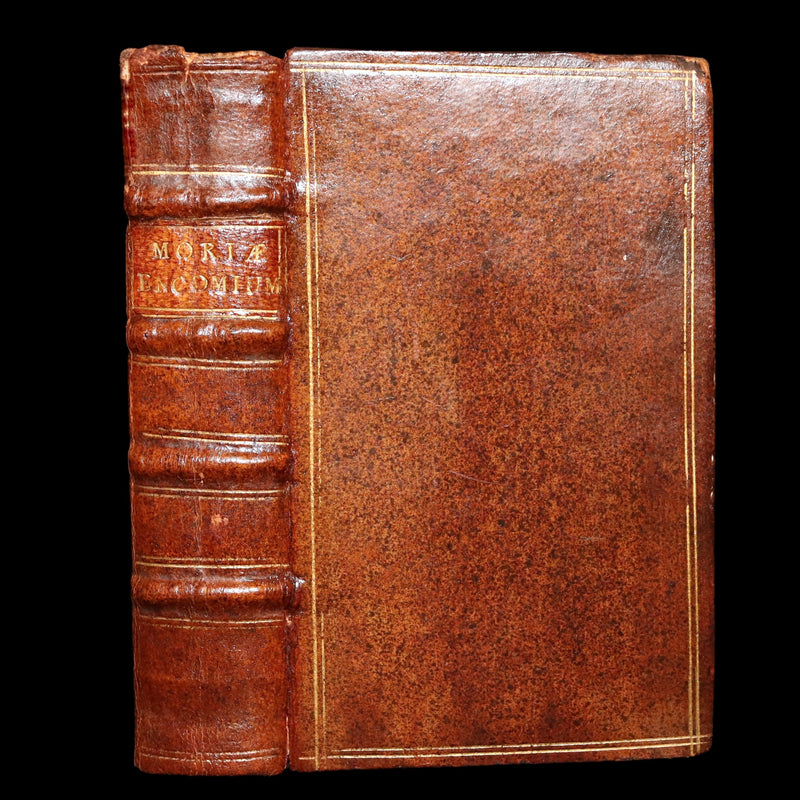 1663 Rare Book - Erasmus of Rotterdam’s Moriae Encomium (In Praise of Folly)