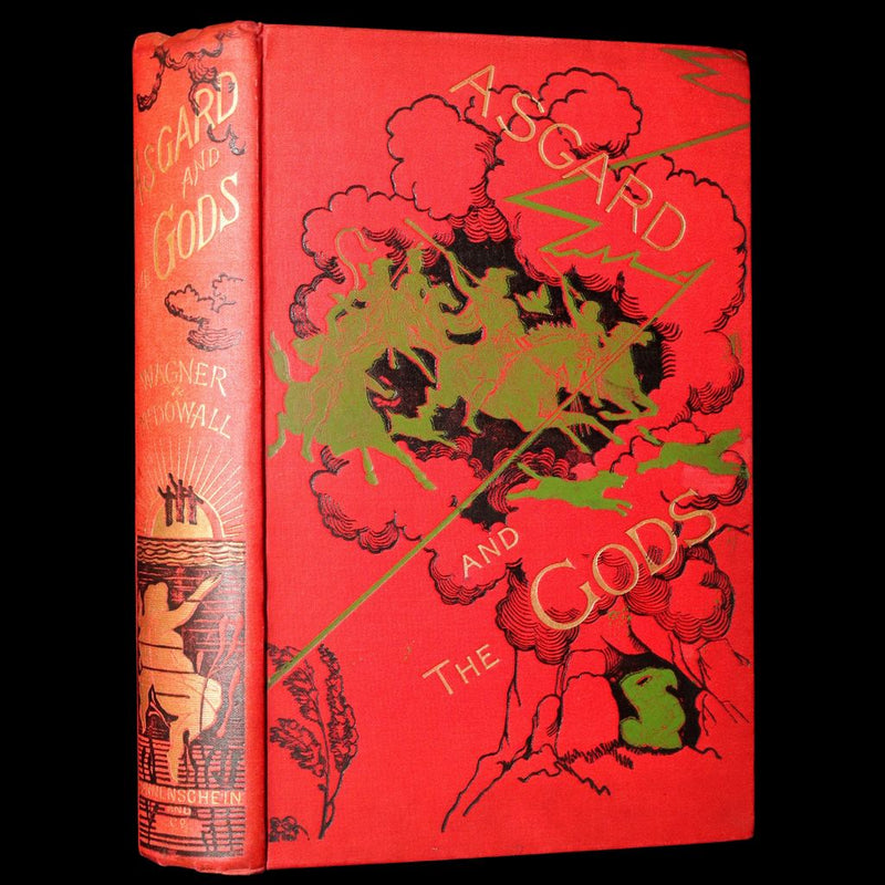 1902 Rare Book - Asgard and the Gods, Norse Mythology Illustrated