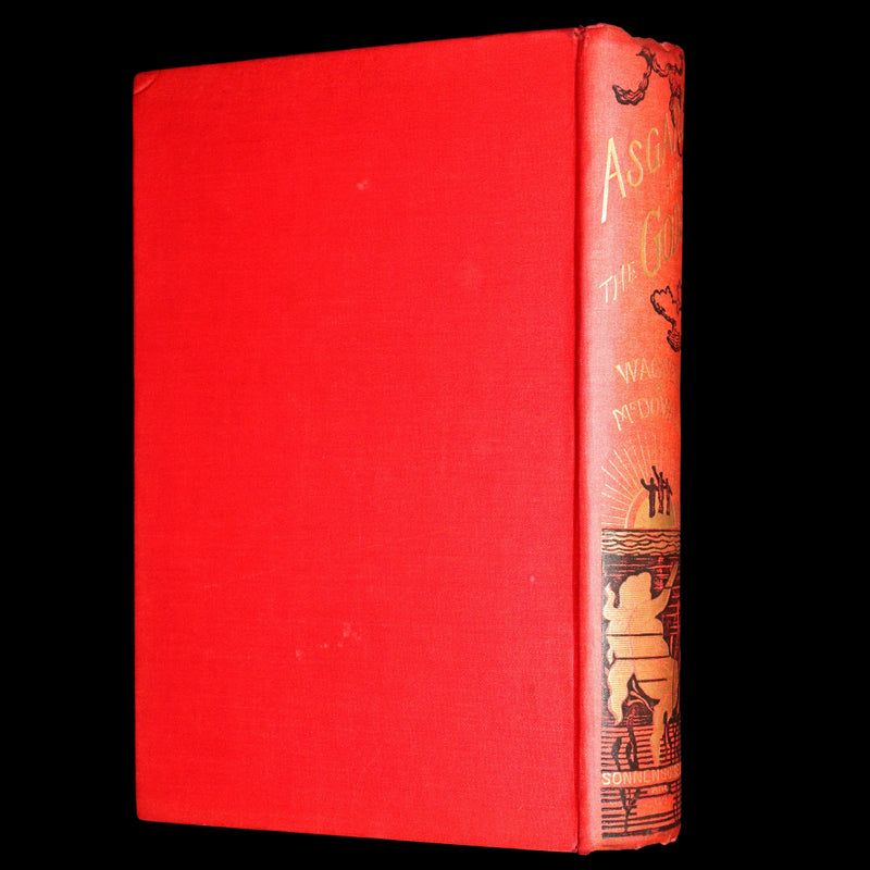 1902 Rare Book - Asgard and the Gods, Norse Mythology Illustrated