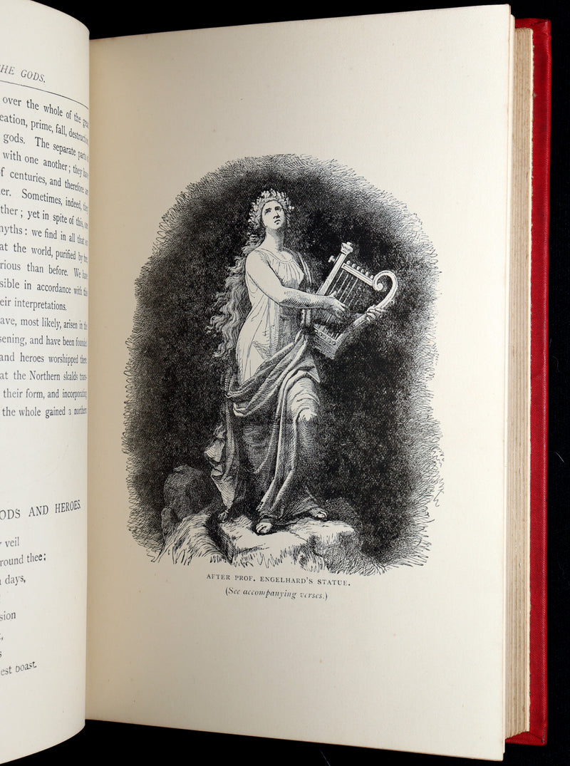 1902 Rare Book - Asgard and the Gods, Norse Mythology Illustrated