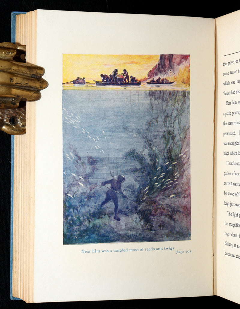 1920 Illustrated Author’s Copyright Edition - The Cryptogram by Jules Verne