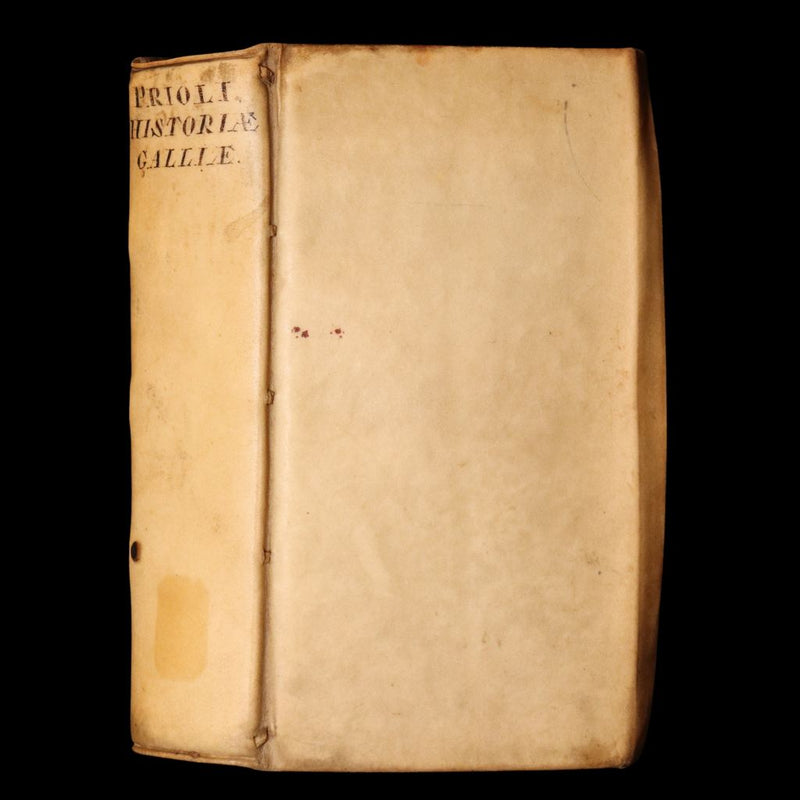 1669 Rare Book –Benjamin Priolo’s Celebrated History of France Historiae Galliae