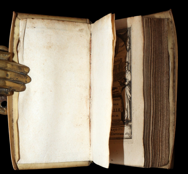 1669 Rare Book –Benjamin Priolo’s Celebrated History of France Historiae Galliae