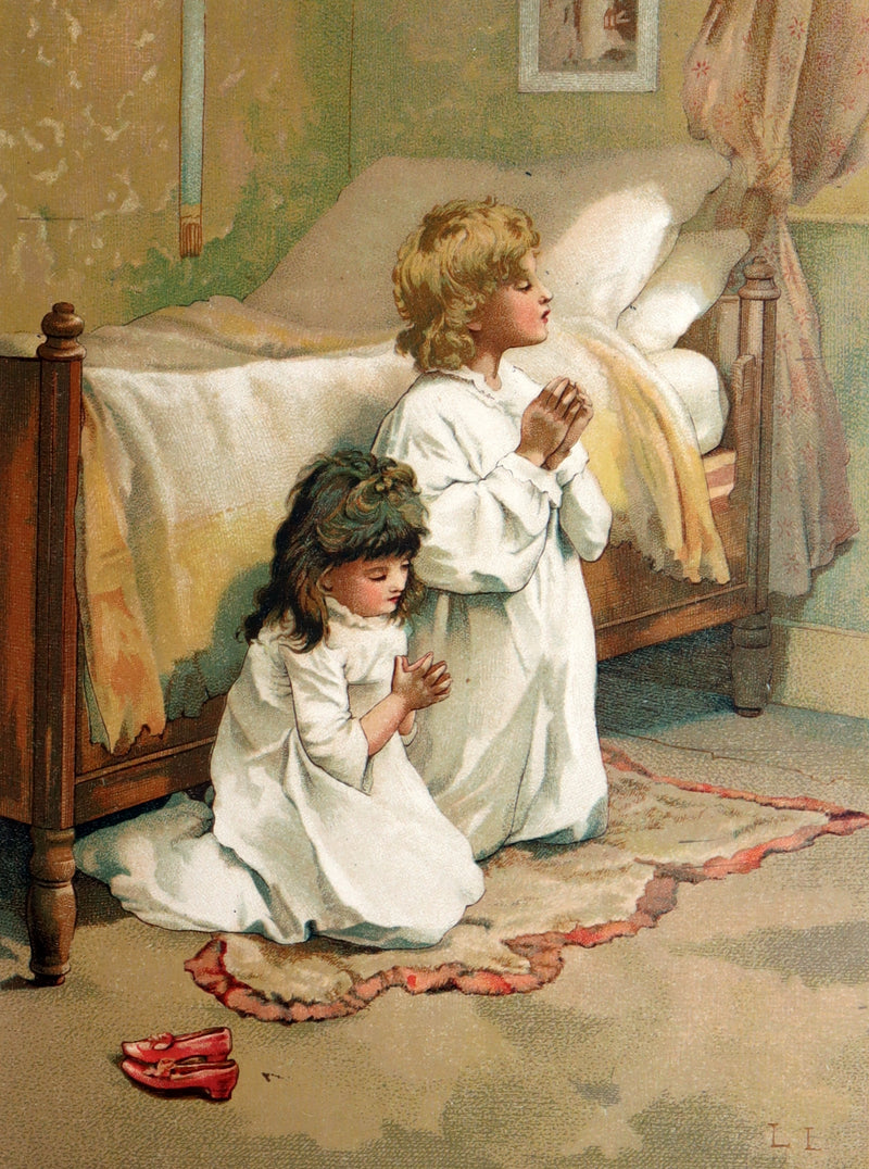 1886 Scarce Book - Under the Mistletoe illustrated by Lizzie Lawson Mack