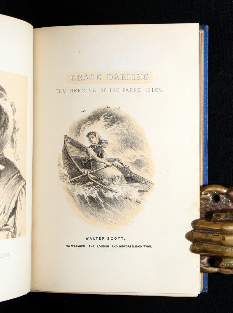 1887 Rare Book - Grace Darling, the Heroine of the Farne Islands Lighthouse