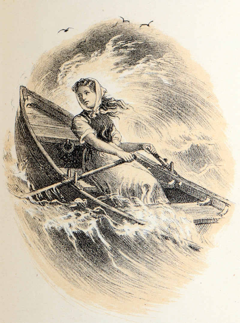 1887 Rare Book - Grace Darling, the Heroine of the Farne Islands Lighthouse