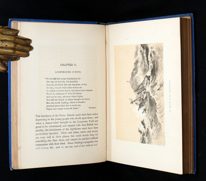1887 Rare Book - Grace Darling, the Heroine of the Farne Islands Lighthouse