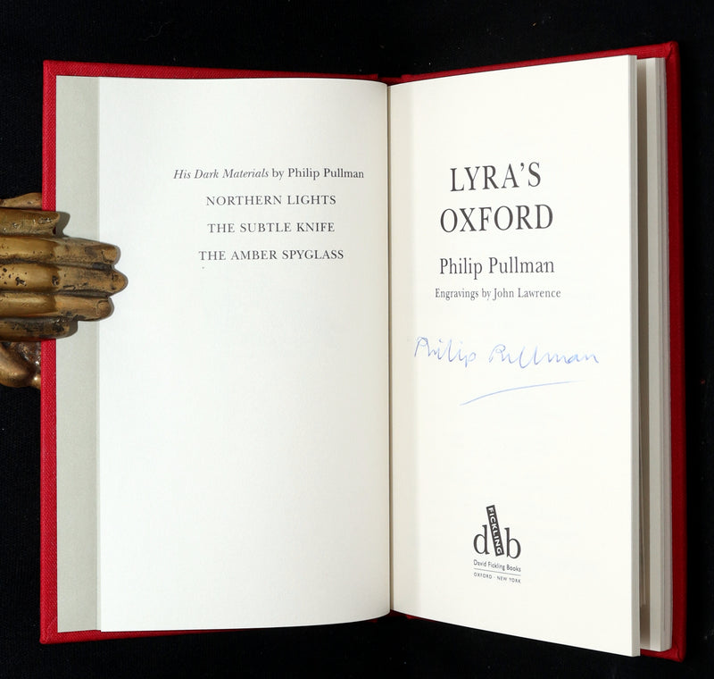 2003 Signed First Edition - Lyra's Oxford, His Dark Materials by Philip Pullman