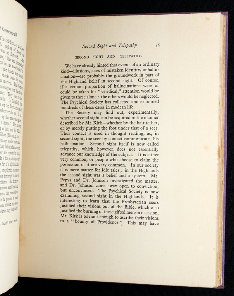 1933 Scarce Book- The Secret Commonwealth of Elves, Fauns and Fairies by R. Kirk
