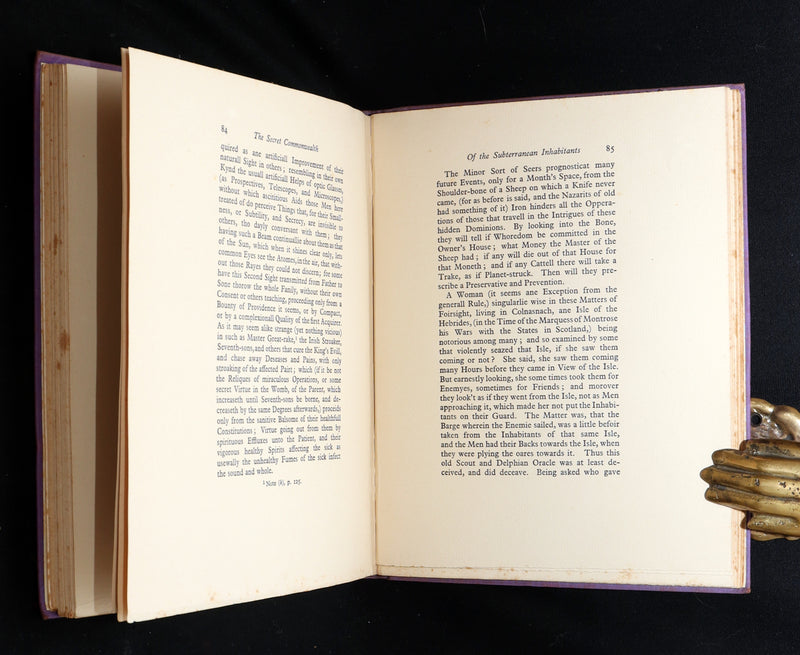 1933 Scarce Book- The Secret Commonwealth of Elves, Fauns and Fairies by R. Kirk