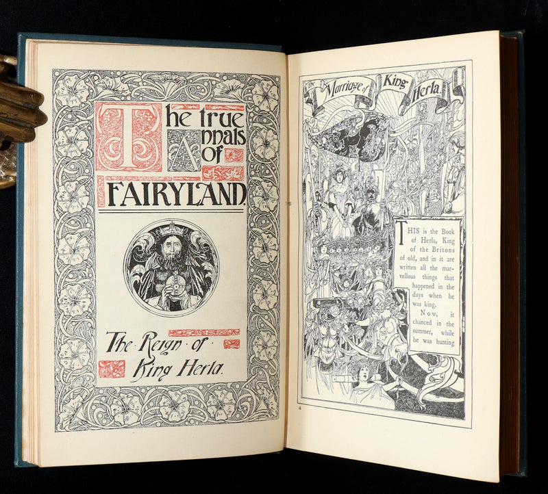 1900 Rare Book - The True Annals of Fairy-Land: The Reign of King Herla