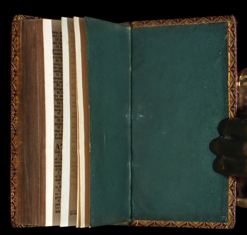 1818 Rare Masonic Bible - The New Testament of Our Lord and Saviour Jesus Christ