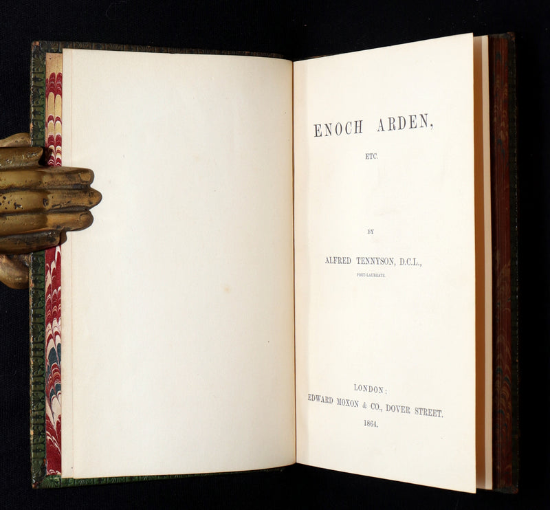 1864 Rare First Edition in a Nutt Binding – Enoch Arden, etc. by Alfred Tennyson