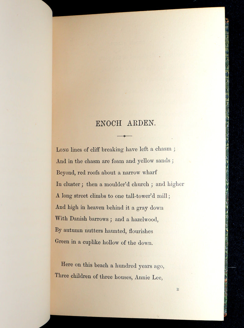 1864 Rare First Edition in a Nutt Binding – Enoch Arden, etc. by Alfred Tennyson