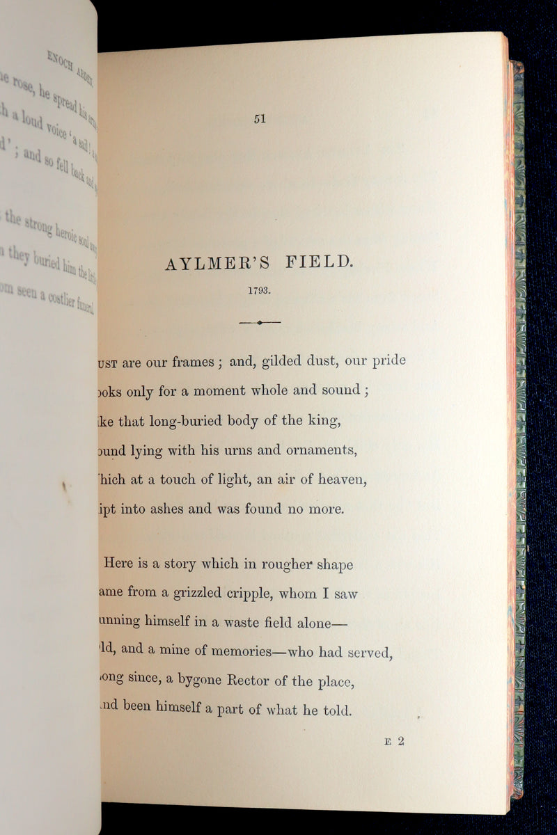 1864 Rare First Edition in a Nutt Binding – Enoch Arden, etc. by Alfred Tennyson