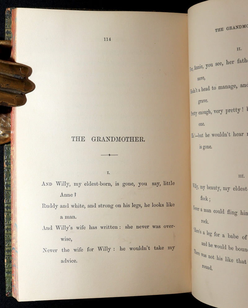 1864 Rare First Edition in a Nutt Binding – Enoch Arden, etc. by Alfred Tennyson