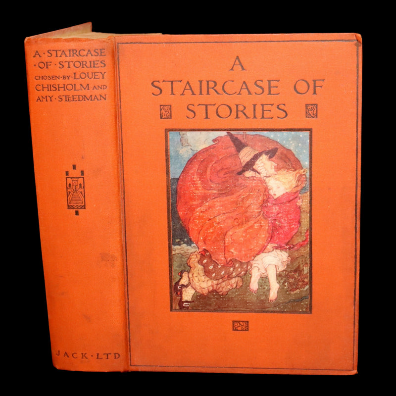 1918 Rare Book -  A Staircase of Stories by Louey Chisholm and Amy Steedman