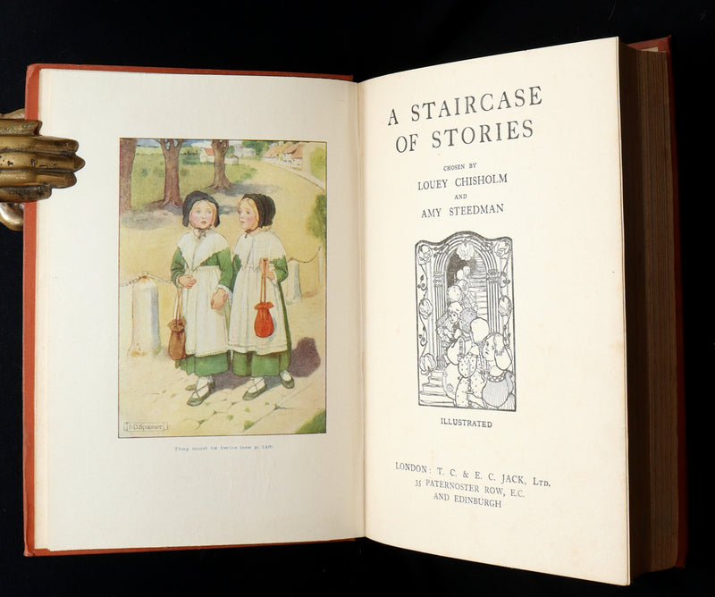 1918 Rare Book -  A Staircase of Stories by Louey Chisholm and Amy Steedman