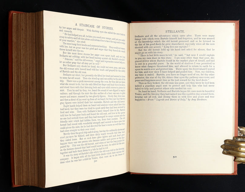 1918 Rare Book -  A Staircase of Stories by Louey Chisholm and Amy Steedman