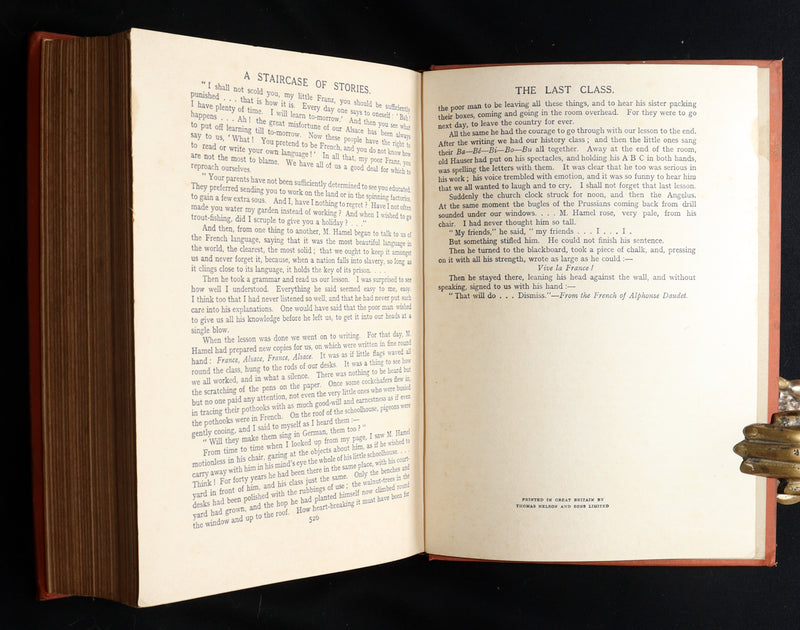1918 Rare Book -  A Staircase of Stories by Louey Chisholm and Amy Steedman