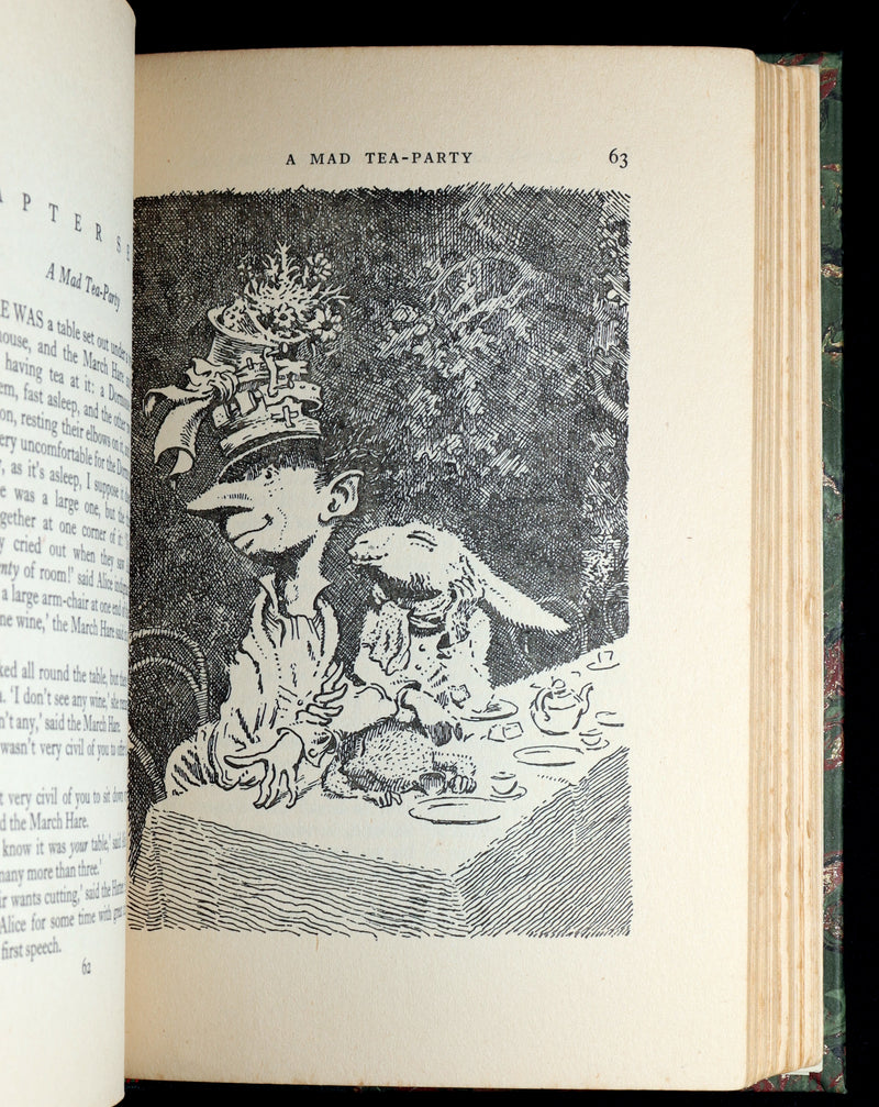 1954 First Edition illustrated by Mervyn Peake- Alice’s Adventures in Wonderland