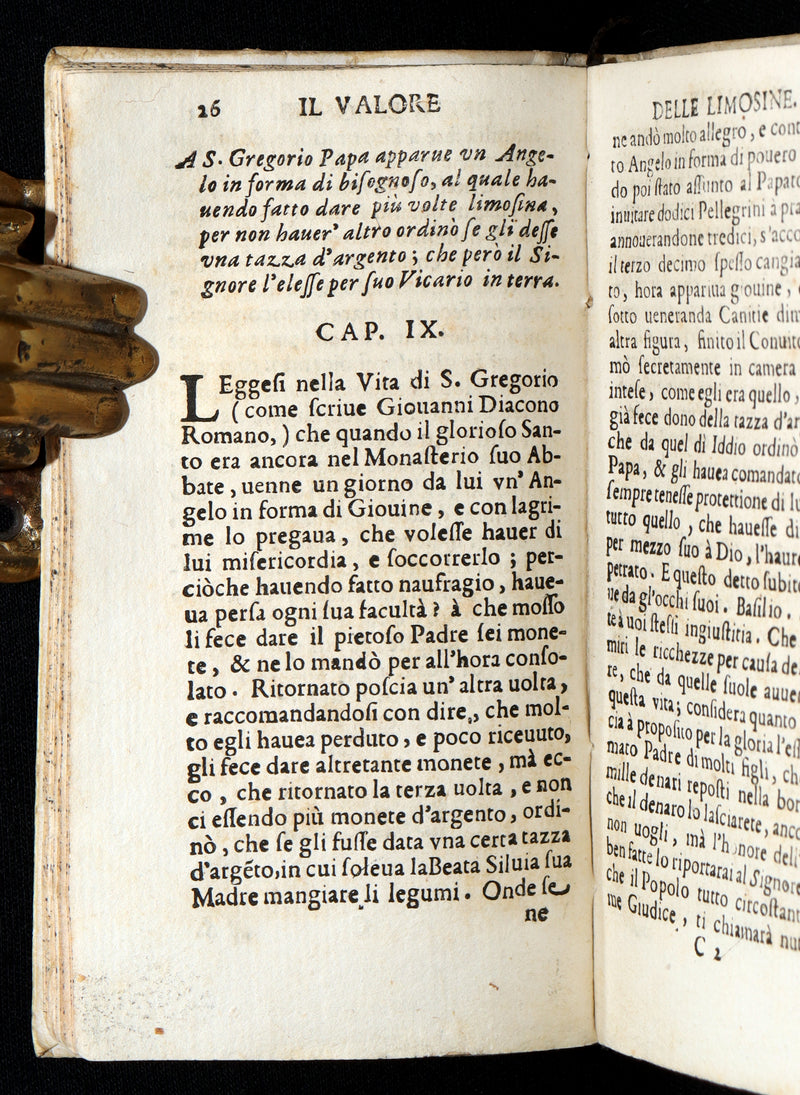 1681 Rare Italian Book – Il Valore della Limosina, Almsgiving Value by M.Tarallo