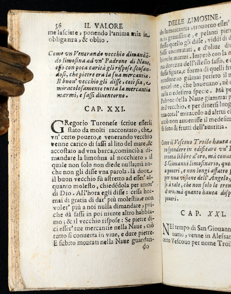 1681 Rare Italian Book – Il Valore della Limosina, Almsgiving Value by M.Tarallo