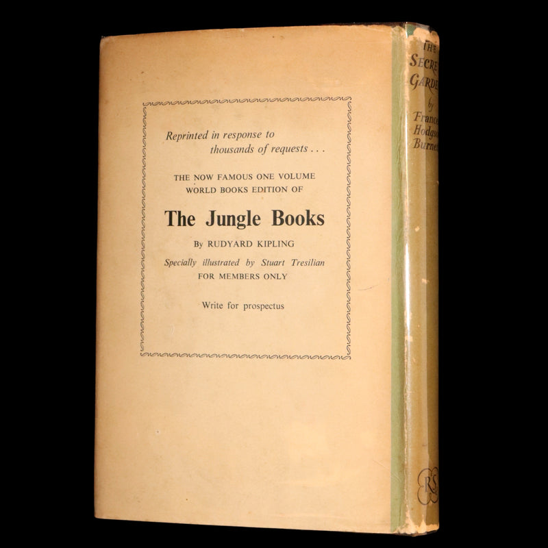 1956 First Illustrated Edition by Shepard - The Secret Garden by F.H. Burnett