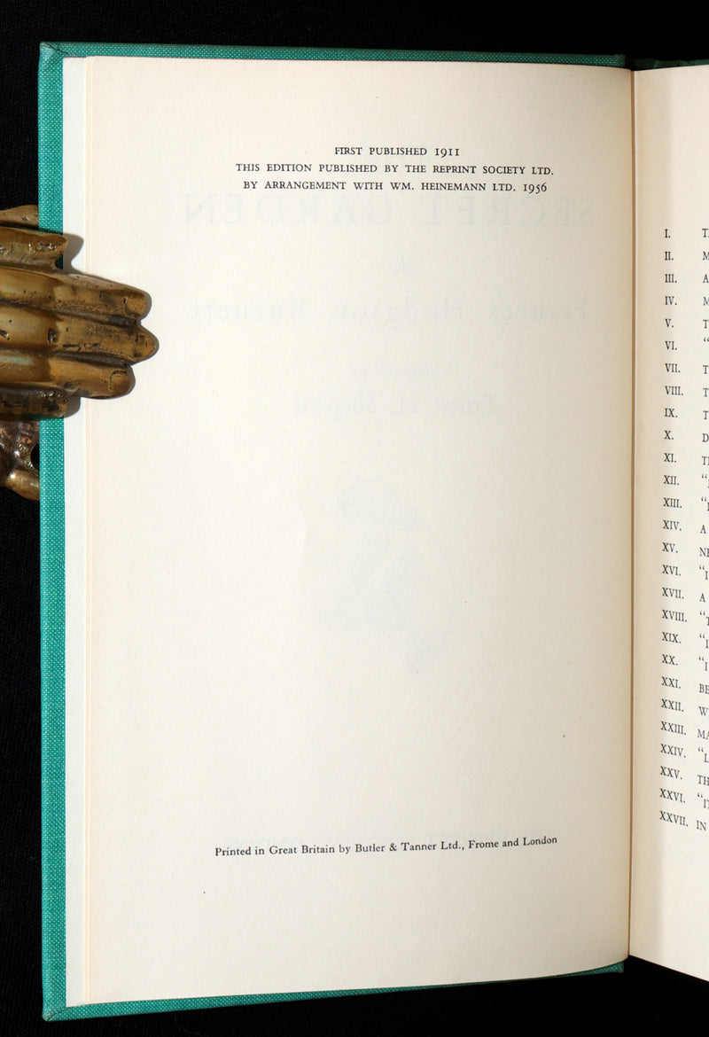 1956 First Illustrated Edition by Shepard - The Secret Garden by F.H. Burnett