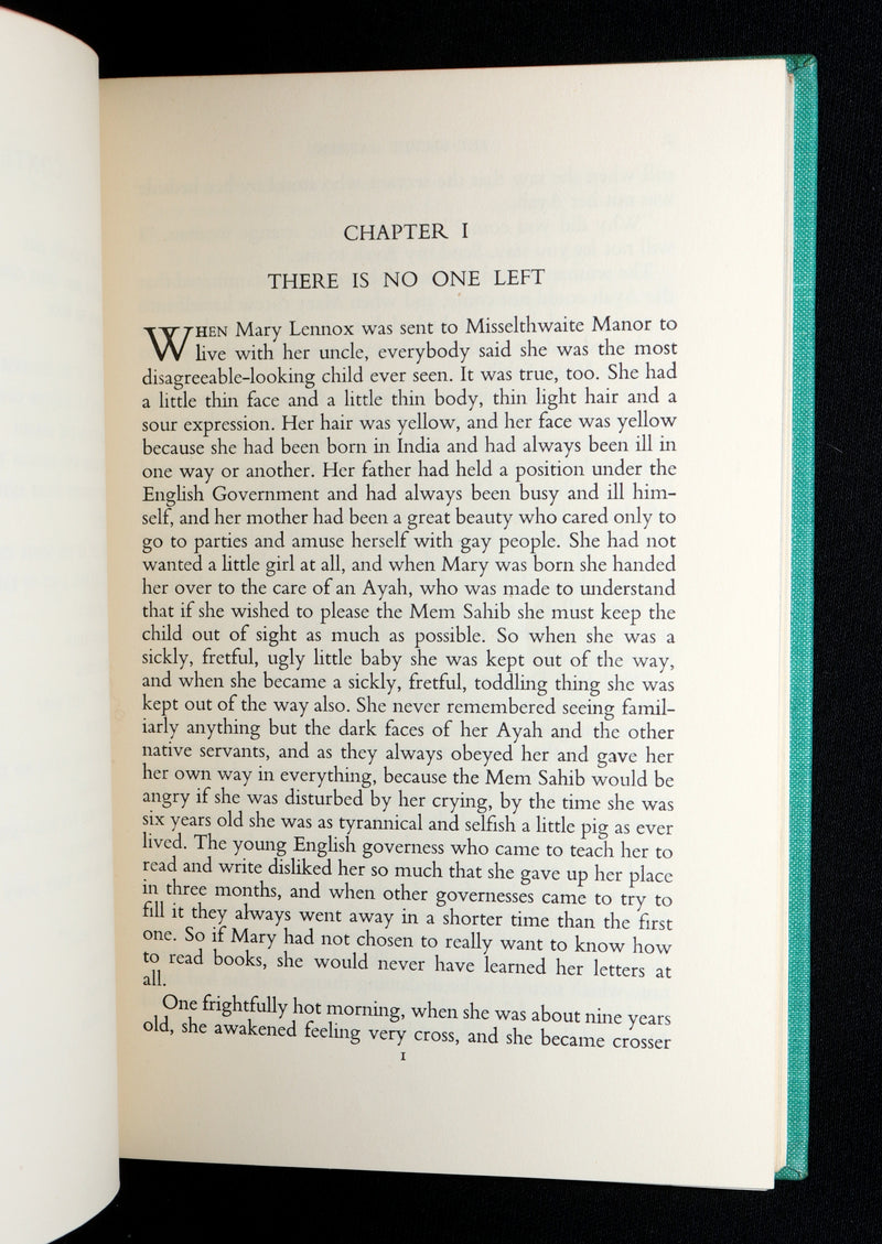 1956 First Illustrated Edition by Shepard - The Secret Garden by F.H. Burnett