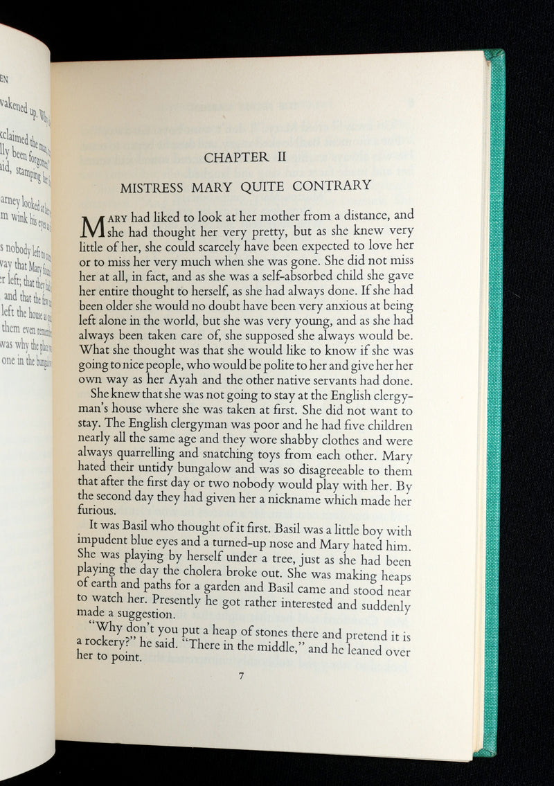 1956 First Illustrated Edition by Shepard - The Secret Garden by F.H. Burnett