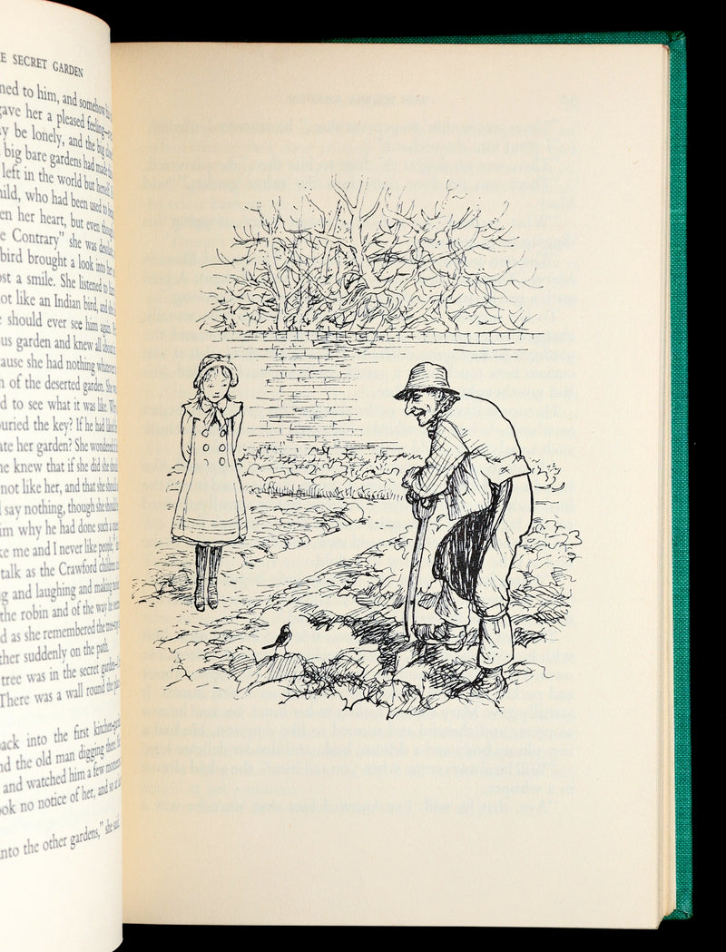 1956 First Illustrated Edition by Shepard - The Secret Garden by F.H. Burnett