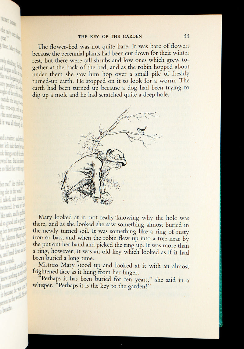 1956 First Illustrated Edition by Shepard - The Secret Garden by F.H. Burnett