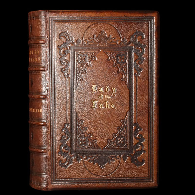 1856 Rare Book - The Lady of the Lake by Sir Walter Scott. Illustrated