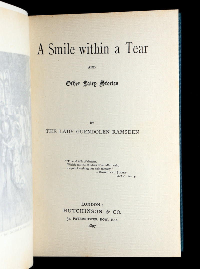 1897 First Edition - A Smile within a Tear and Other Fairy Stories. Illustrated