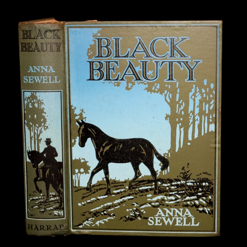 1932 Rare First Wheelwright Illustrated Edition – Black Beauty by Anna Sewell