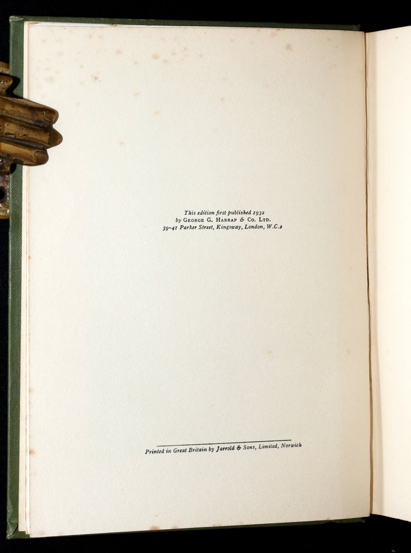 1932 Rare First Wheelwright Illustrated Edition – Black Beauty by Anna Sewell